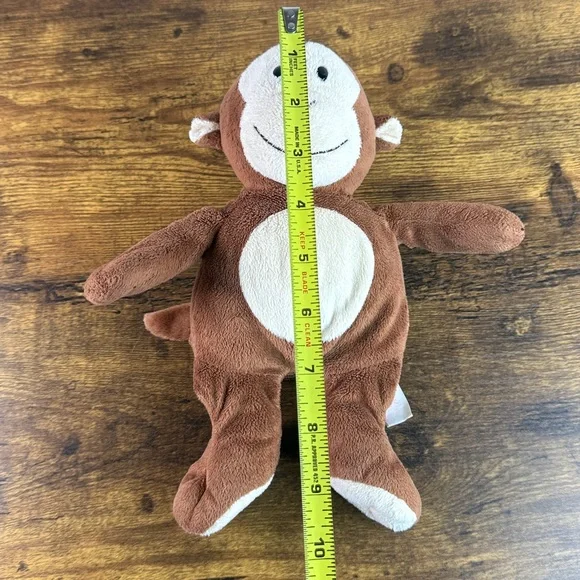 Ty Plush Monkey in Soft Brown - Picture 3 of 10